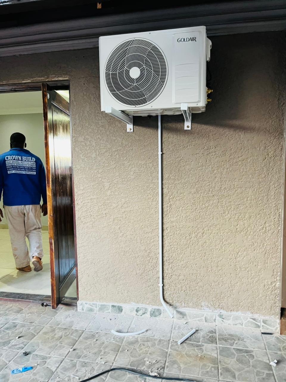 Air conditioner installation